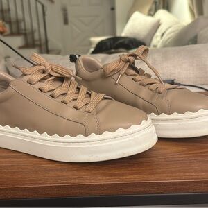 LIKE NEW Chloe Lauren Sneakers Leather